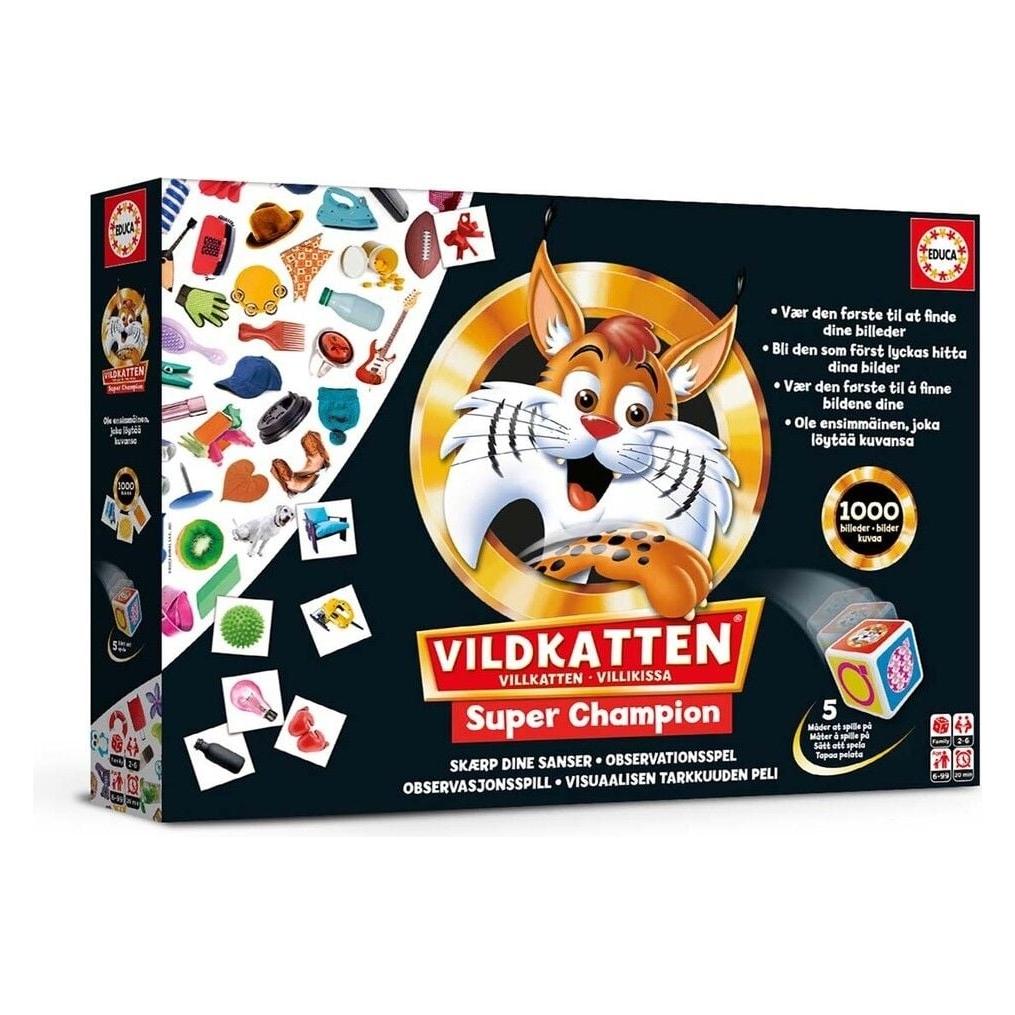 Educa Vildkatten Super Champion 1000 (Nordic) (78-19540) (78-19540)