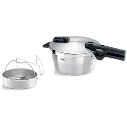 Fissler Schnellkochtopf Vitaquick Premium 3500 ml Edelstahl Silber 3,5 l