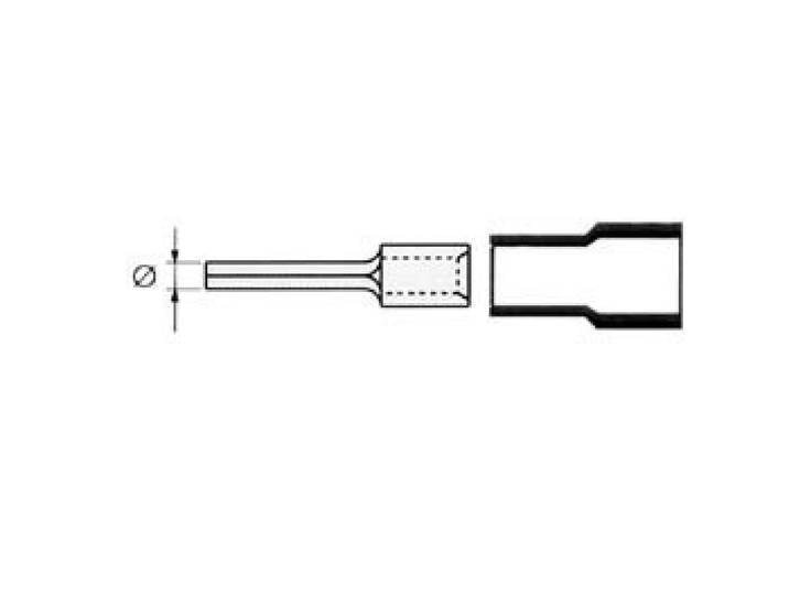Velleman FRPC geïsoleerde pin terminals connector, rood, set van 10 stuks