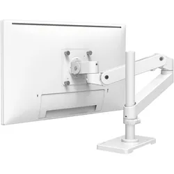 Ergotron Lx Pro Arm Single Display Tall Pole white (Boden, 34", 10 kg), Monitor Halterung, Weiss