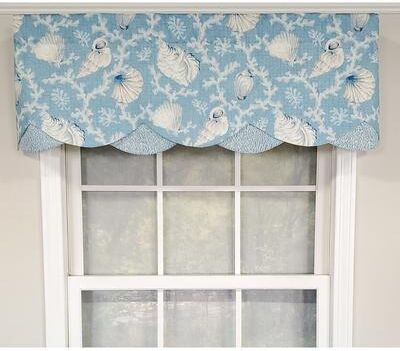 RLF Home Design Windamar Petticoat Window Valance