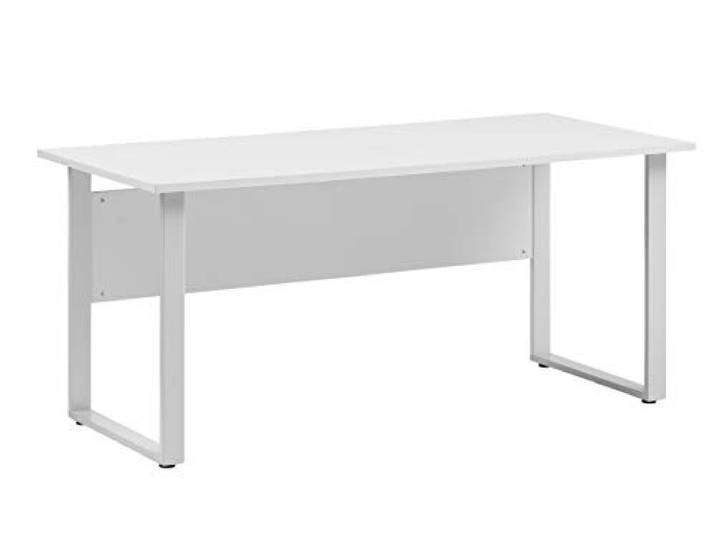 Möbelpartner Denver 701486 Bureau\, Gris Clair\, 160 x 65 x 74 cm