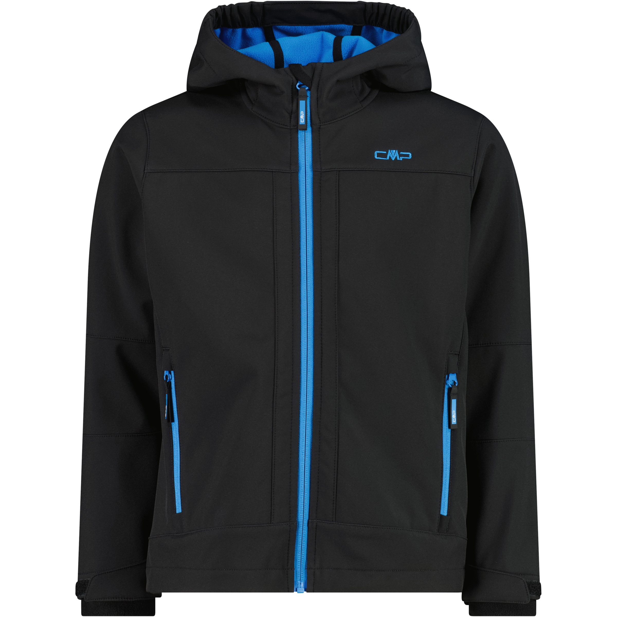 CMP Softshell Kinder Softshelljacke schwarz Größe 116 Trekking Wasserabweisend Wasserabweisend