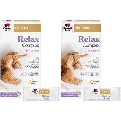 Doppelherz Relax Complex für Katzen Doppelpack 2x25x10 g Paste