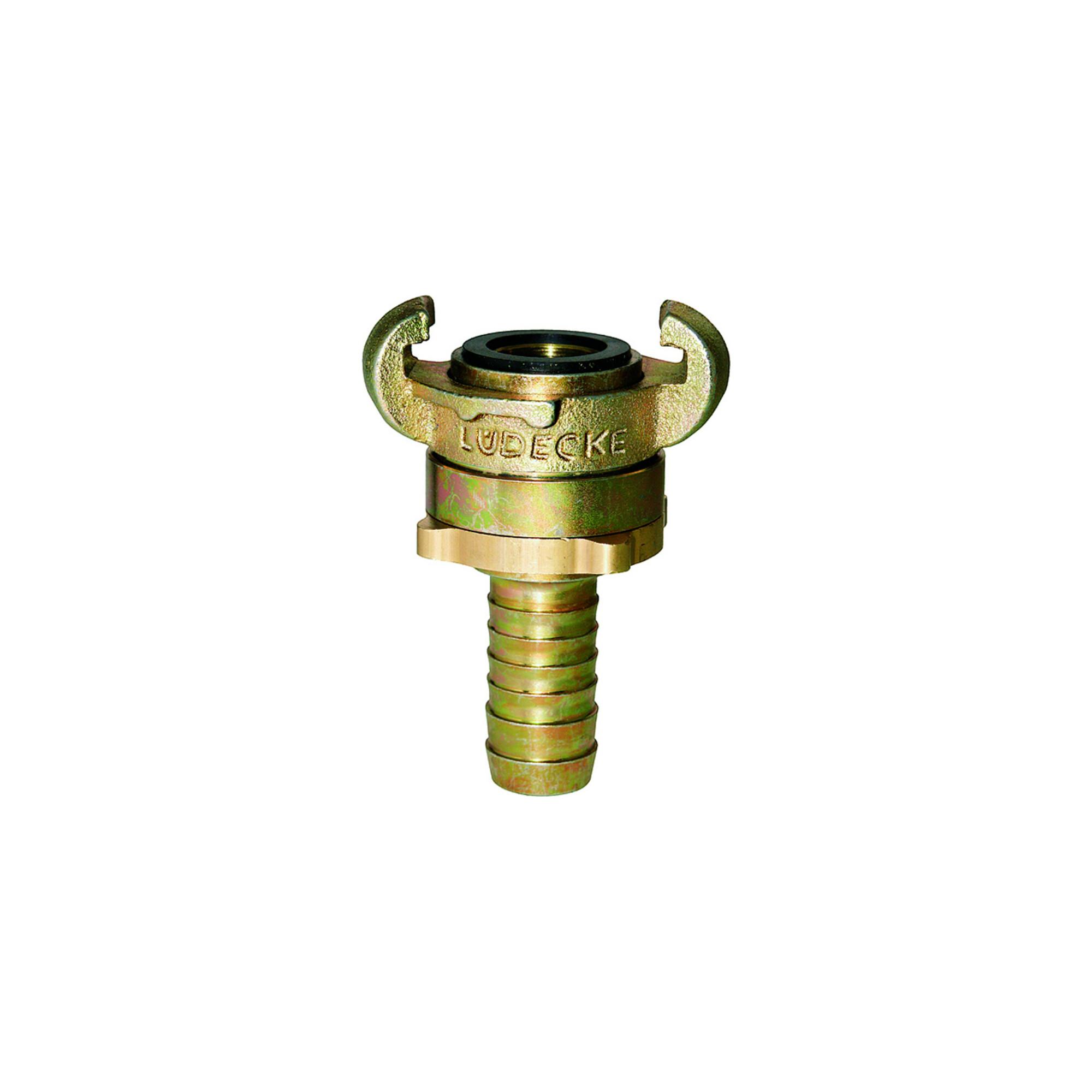 Lüdecke MODY-Schlauchkupplung DIN 3238, Temperg. Tülle 25mm, 1 (SSG 25)