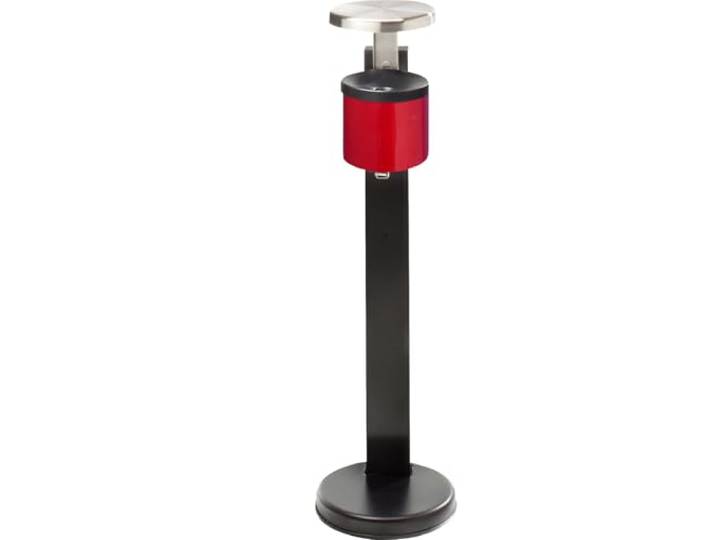 Kaiser + Kraft Sicherheits-Standascher mit Dach Volumen 2,25 l, rot