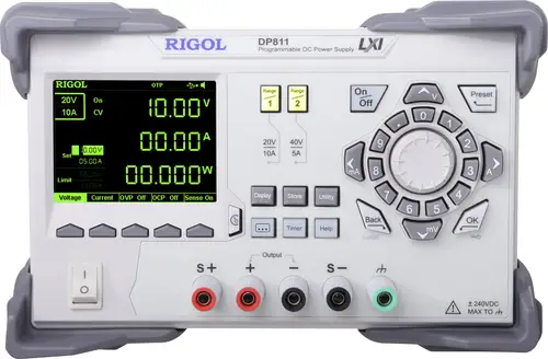 Rigol DP811 Labornetzgerät, einstellbar 0 - 40 0 - 10A 200W Anzahl Ausgänge 1 x