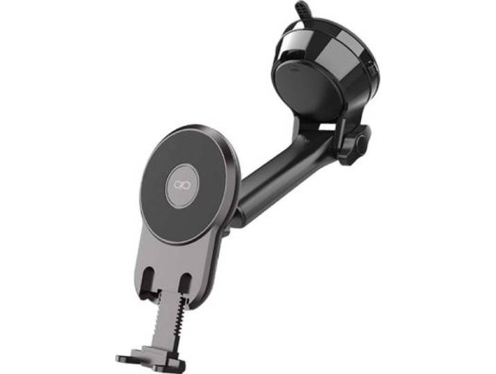 Force Power - Support Smartphone Magsafe + Support Pour Pare Brise Noir