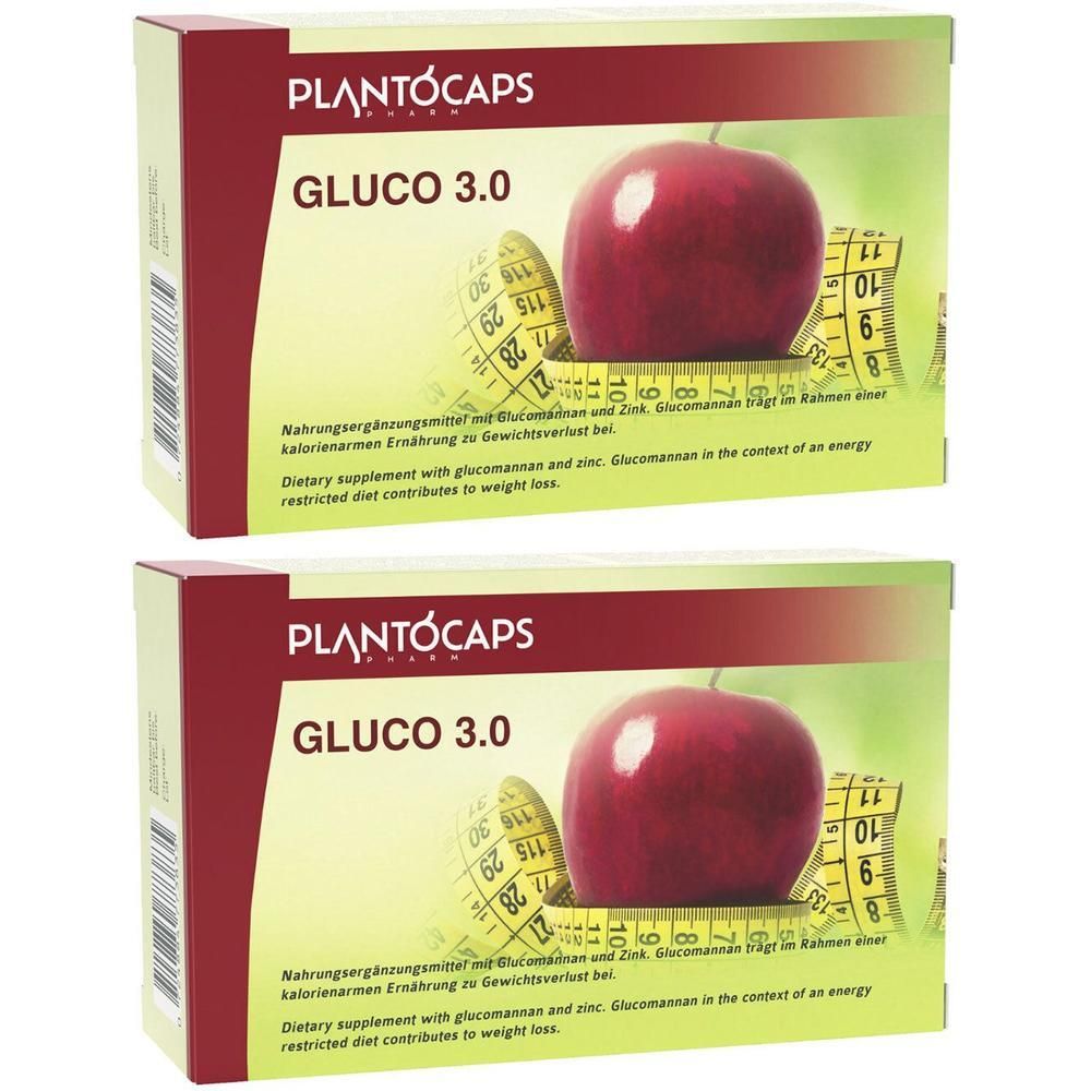 Plantocaps Gluco 3.0 Kapseln x2 2x60 St