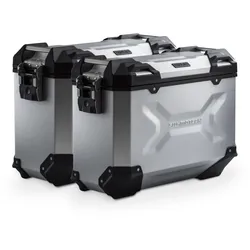 SW-Motech TRAX ADV Alukoffer-System - Silbern. 37/37 l. Honda Crosstourer (11-).