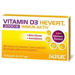 VITAMIN D3 HEVERT 2000IE IMMUN AKTIV 30 St Kapseln
