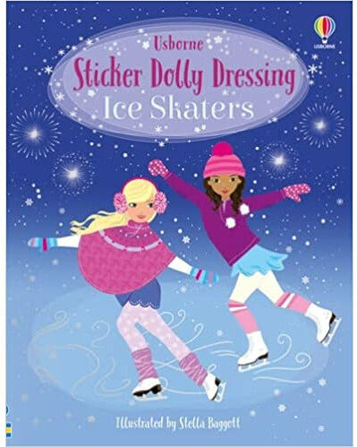 Usborne Sticker Dolly Dressing Ice Skaters by Fiona Watt