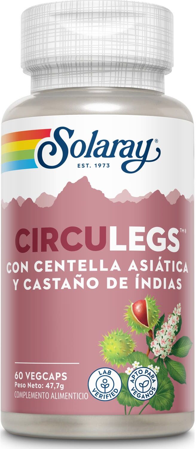 SOLARAY Circulegs 60 Caps