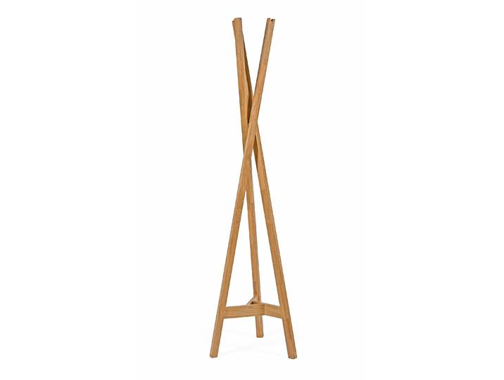 Garderobenständer HOME AFFAIRE Clift, Kleiderständer, Dielenmöbel , braun (eiche), B:46cm H:174,5cm T:40cm, Massivholz, Garderobenständer, Garderobenständer, im skandinavian Design, aus Eiche massiver Eiche, FSC