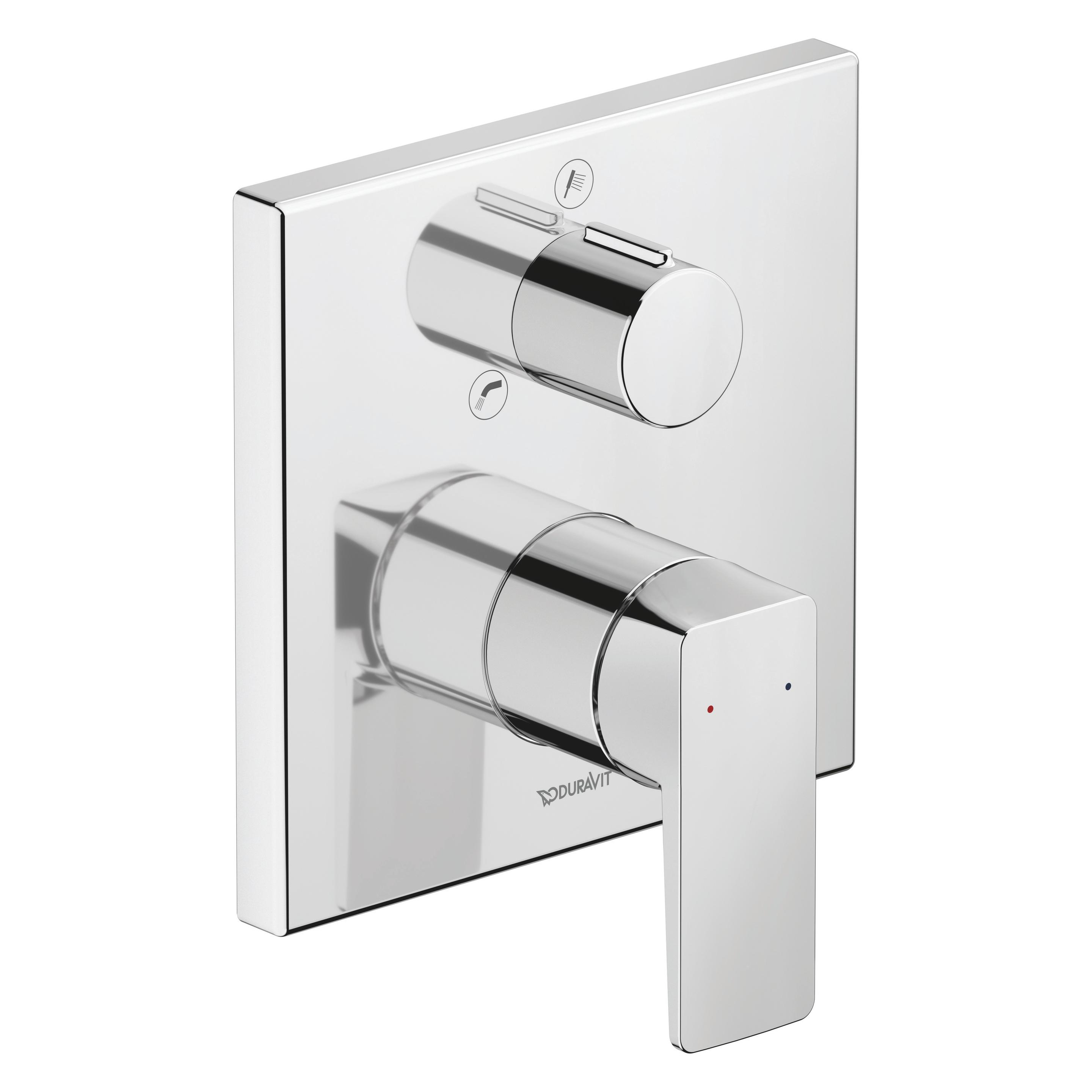Duravit Manhattan Einhebel-Wannenmischer Unterputz, Verbraucher 2, MH5210012 (MH5210012010)