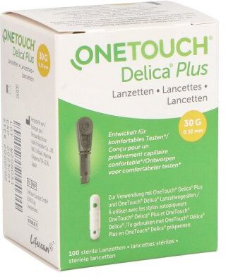 One Touch Delica Plus Nadellanzetten 100stk