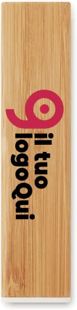 POWERBAM Power Bank 2200mAh Bamboo, USB-C, per Smartphone, Naturale Personalizzate o neutre