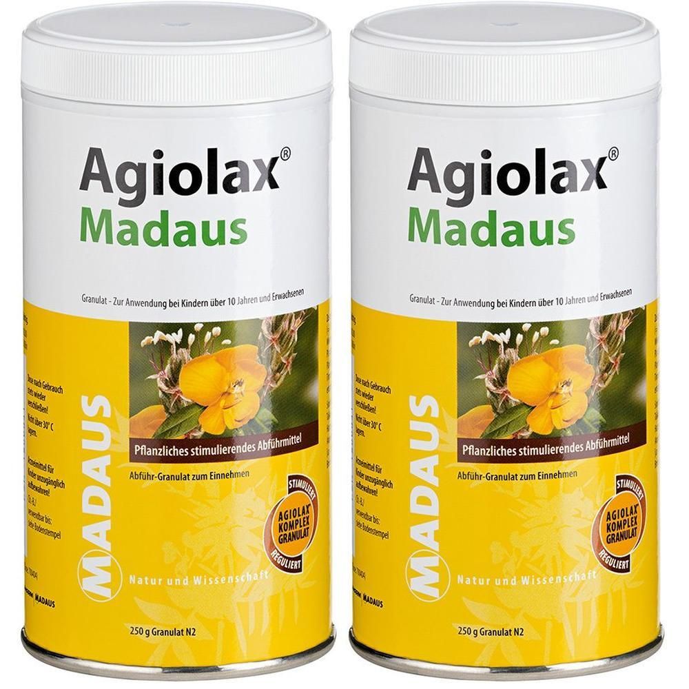 Agiolax Madaus x2 2x250 g Granulat