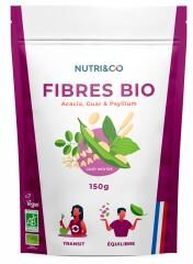 Nutri&Co Fibres Bio Goût Neutre 150 Grammes - Doypack 150 g