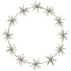 Star Trading, LED Weihnachtsdeko, Silhouette Flower Ring