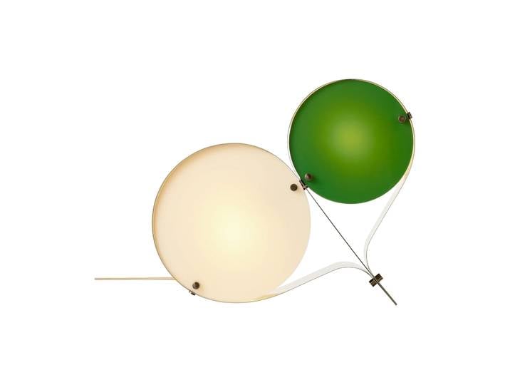 GUBI Lampe de table Coppia Ivoire & trèfle