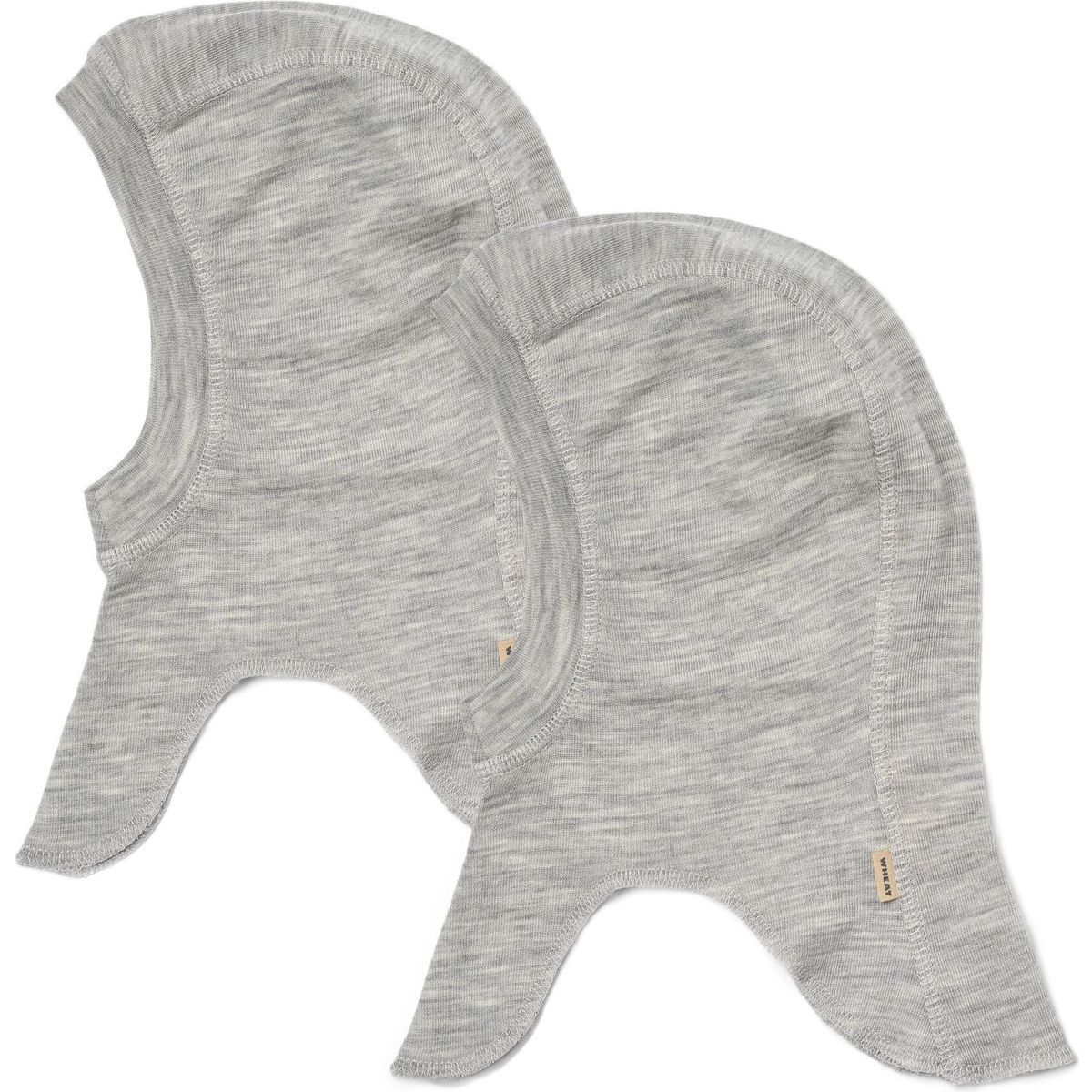 Wheat 2 Wool Balaclava Felix melange grey (0224) 44-47cm 5827-775 RWS-0224-3-9m/44-47cm