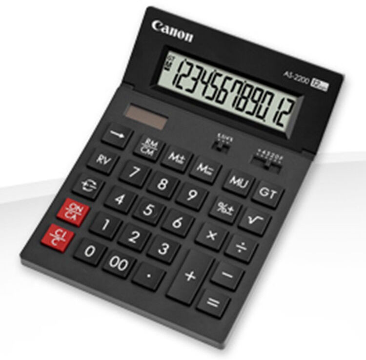 CALCULADORA SECRETÁRIA CANON AS-2200 HB