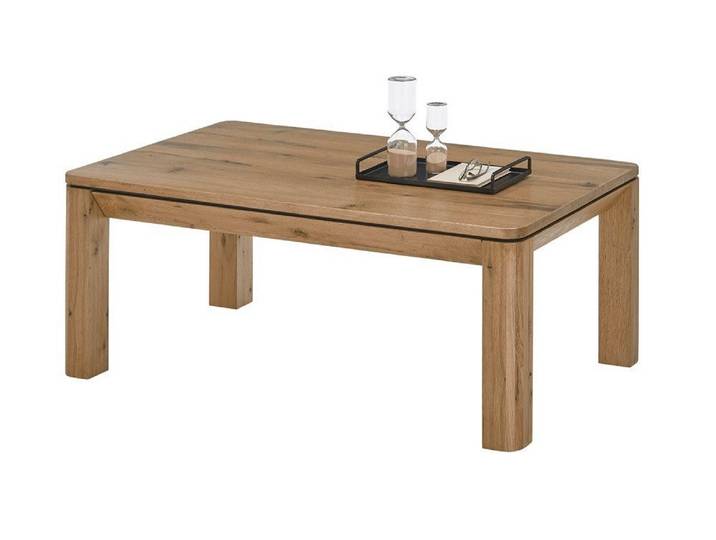 MCA furniture Couchtisch Couchtisch Zwolle, Eiche, mit Schubkasten, 110X70 (no-Set), Breite 110 cm, Tischplatte aus Massivholz