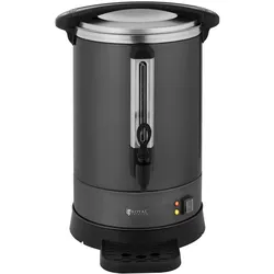 Royal Catering Kaffeemaschine Kaffeeautomat Filterkaffeemaschine 14 L Edelstahl Ausguss Griff, Filterkaffeemaschine, Schwarz