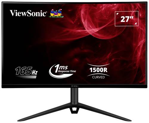 Viewsonic VX2718-PC-MHDJ LED-Monitor EEK F (A - G) 68.6cm (27 Zoll) 1920 x 1080 Pixel 16:9 1 ms HDMI, DisplayPort, Audio, stereo