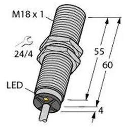 Turck Sensor BI5-M18-ADZ3X 12M