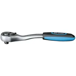 SW-Stahl, Ratsche, 05990SB Umschaltknarre 1/2 Zoll I feinverzahnt mit 72 Zähnen I ergonomische Ratsche I Einsa (1/2")