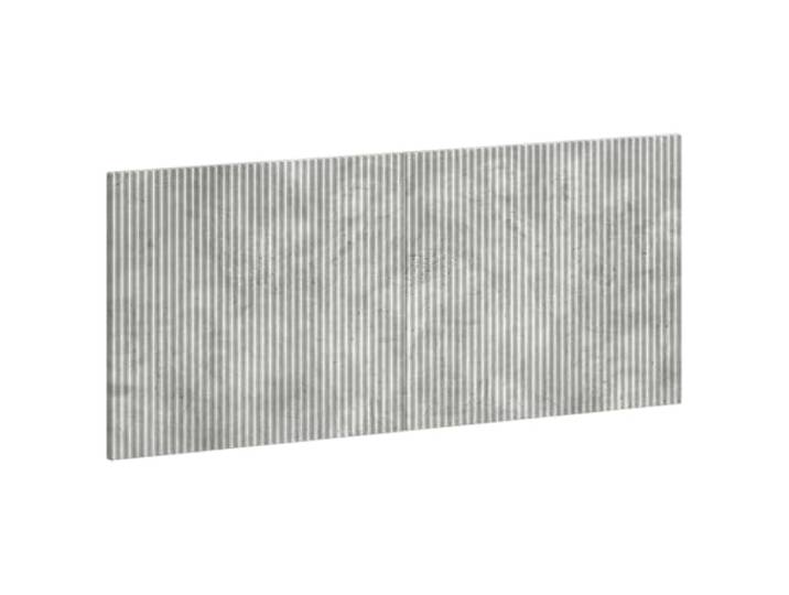 Favemtsl Wandkopfteil Betongrau 120x50 cm Holzwerkstoff Bettpaneel Praktische Wandablage fürs Schlafzimmer mit integriertem Stauraum, pflegeleichter Oberfläche und schmaler Bauweise.