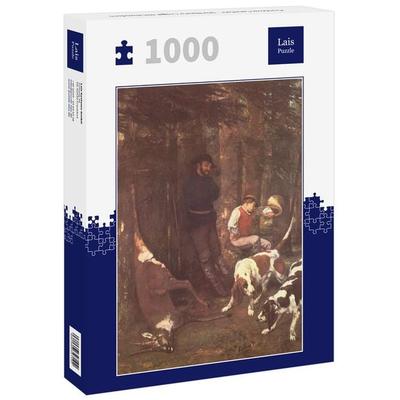 Lais Puzzle Gustave Courbet - Die Beute (Jagd mit Hunden) 1000 Teile