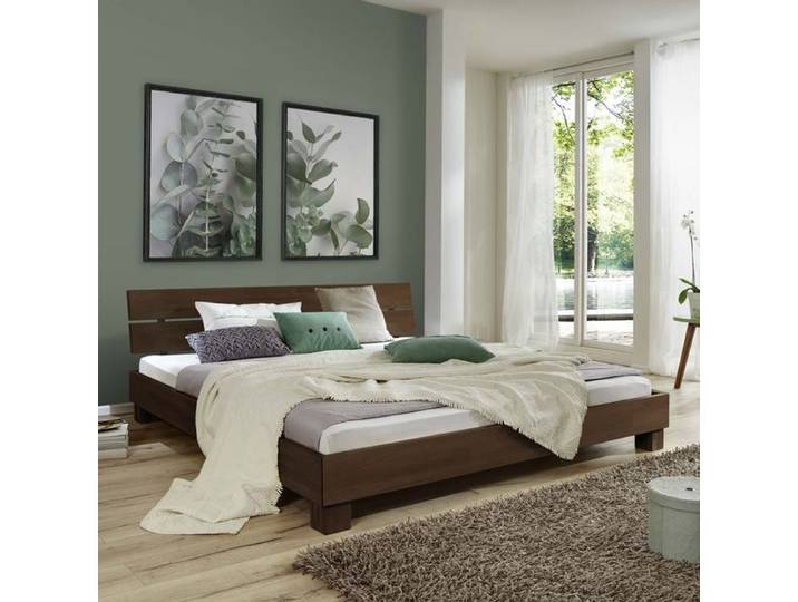 Bett Mera Buche Massivholz 180x200cm