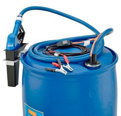 Fasspumpenset für AdBlue® CEMO, mit Handzapfventil, 4 m Zapfschlauch, max. 80 l/min