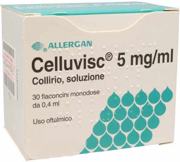 Allergan Celluvisc Collirio 5 mg/ml 30 Flaconcini