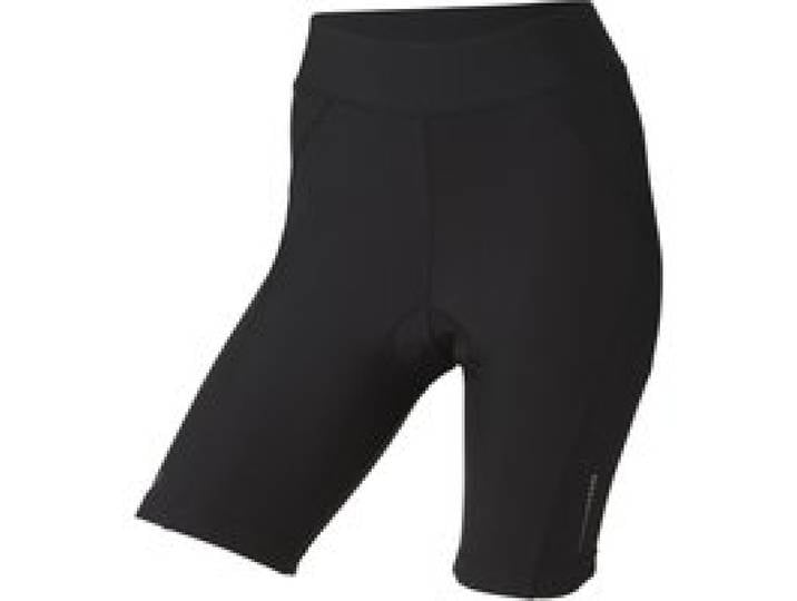 CRIVIT Pantacourt / cuissard fonctionnel femme, avec peau de chamois. (noir, S(34/36))