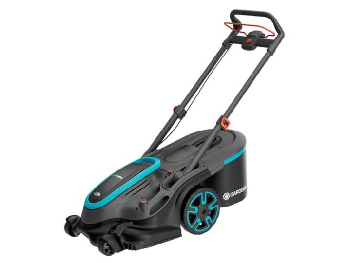 Gardena PowerMax Duo 46/36V Akku-Rasenmäher, 46 cm Schnittbreite, DuoBlade-Technologie, inkl. Power for All-Akku, ergonomisches Design, effizienter Rasenschnitt (14646-65)