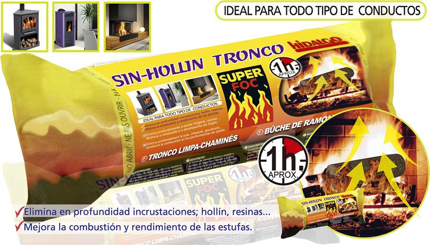 Super Foc Schoorsteenreinigingsblok sin-hollin 800 gram