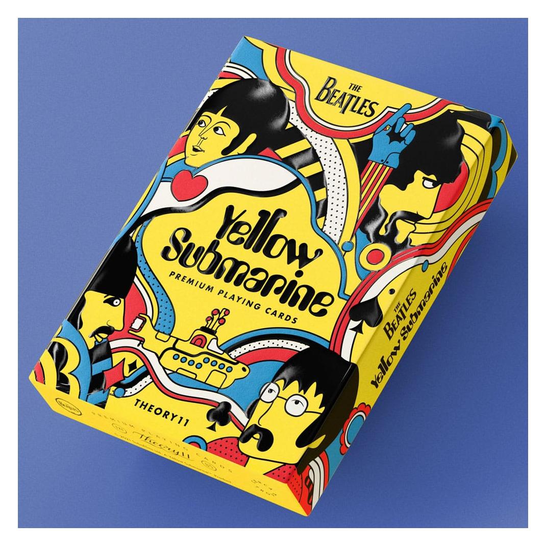 Theory11 Beatles Yellow Submarine (Englisch, 2 - 4 Spieler) (T11-YELLOW-SUB-CARDS-T11)