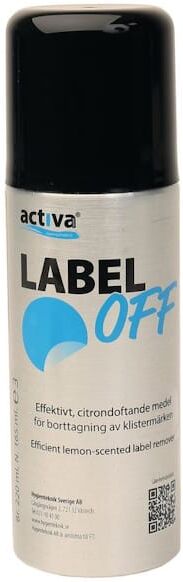 Borttagningsmedel ACTIVA Label Off 165ml