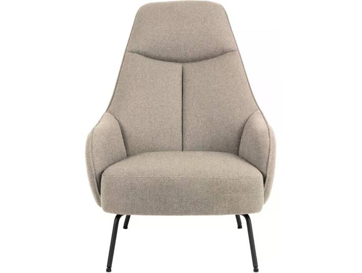 AC Design Furniture Sessel AC Design Beige Textil B 73 T 92 H 98 cm - Sessel