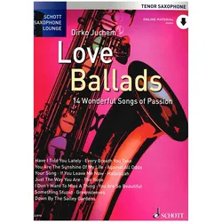 Schott Saxophone Lounge - Love Ballads Tenor Sax - Notenbuch