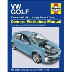 VW Golf Petrol and Diesel (09 - 12) 58 to 62, Ratgeber von Peter Gill