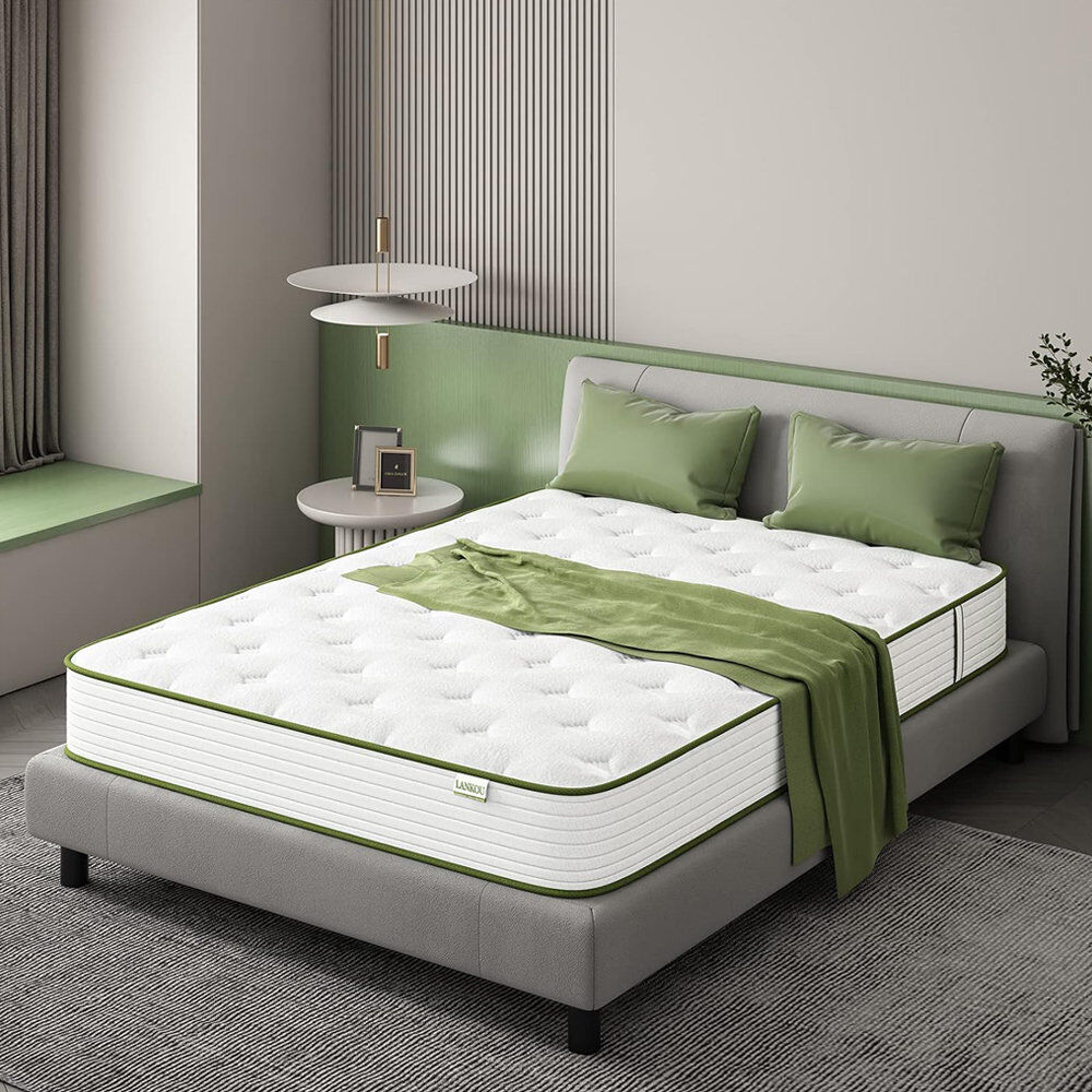 White Noise Anstice Memory Foam 1000 Spring Mattress 150 x 200cm