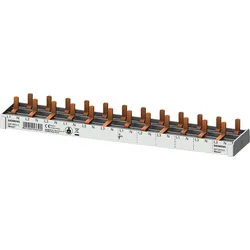Stiftsammelschiene, 10mm2 3p/N für 12x AFDD-LS Siemens 5ST3673-0 (12TE)