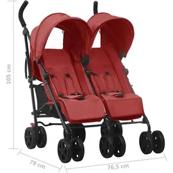 vidaXL, Kinderwagen, Fahrenhorst