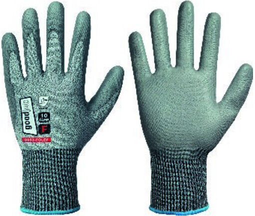 FOLEY Gants anti-coupures Cut F, gris, T. 9 ; Feldtmann (0853-09H)