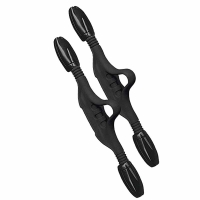 Scubapro Bungee Straps - komplettes Flossenband Set Seawing Nova - schwarz - Gr. M